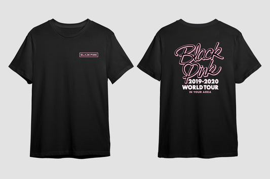 KPOP Blackpink World Tour T-shirt