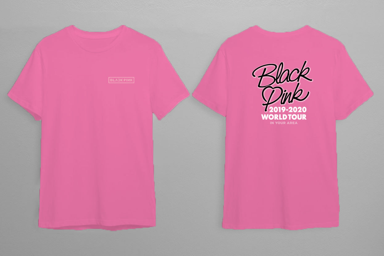 KPOP Blackpink World Tour T-shirt