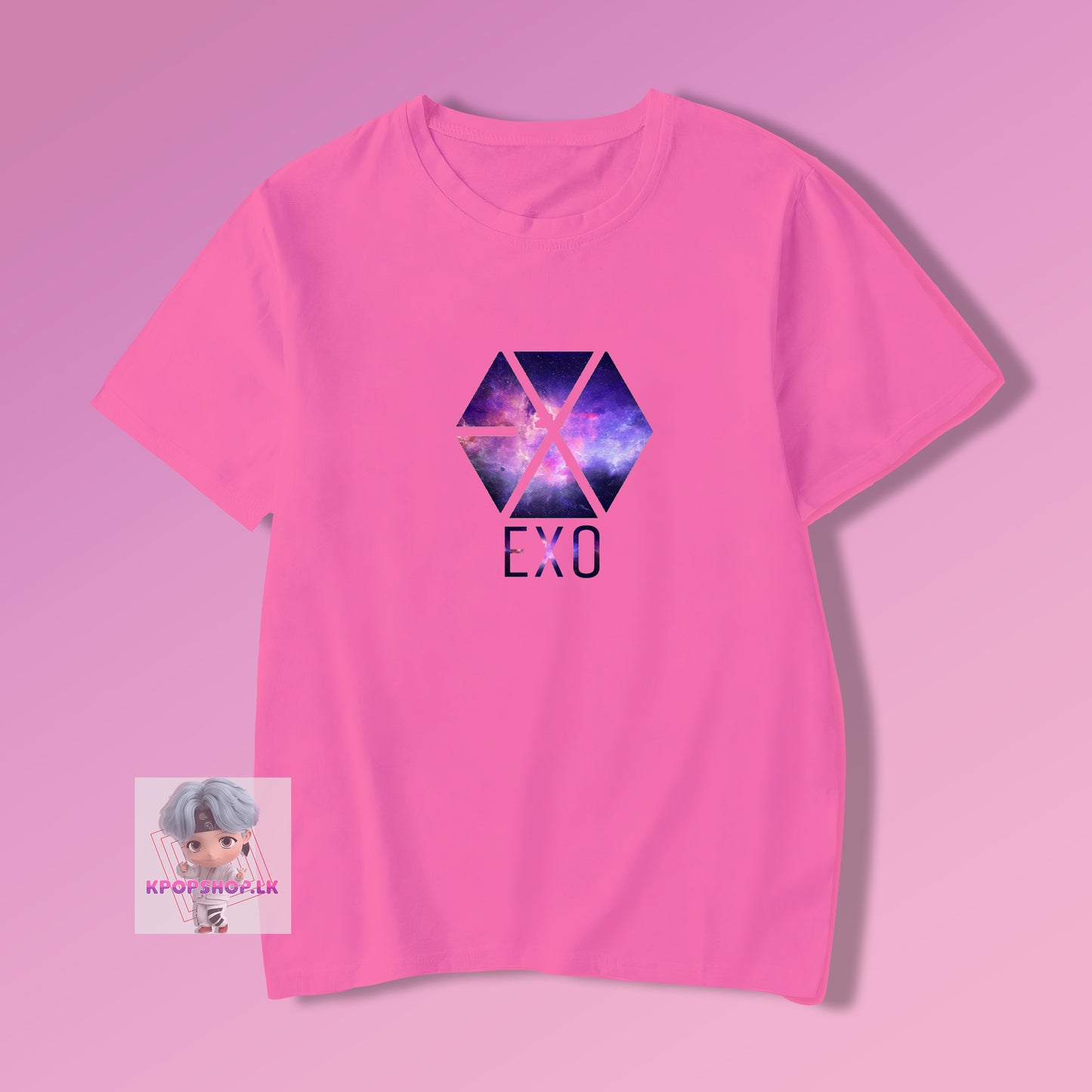 EXO Universe Logo KPOP T-shirt