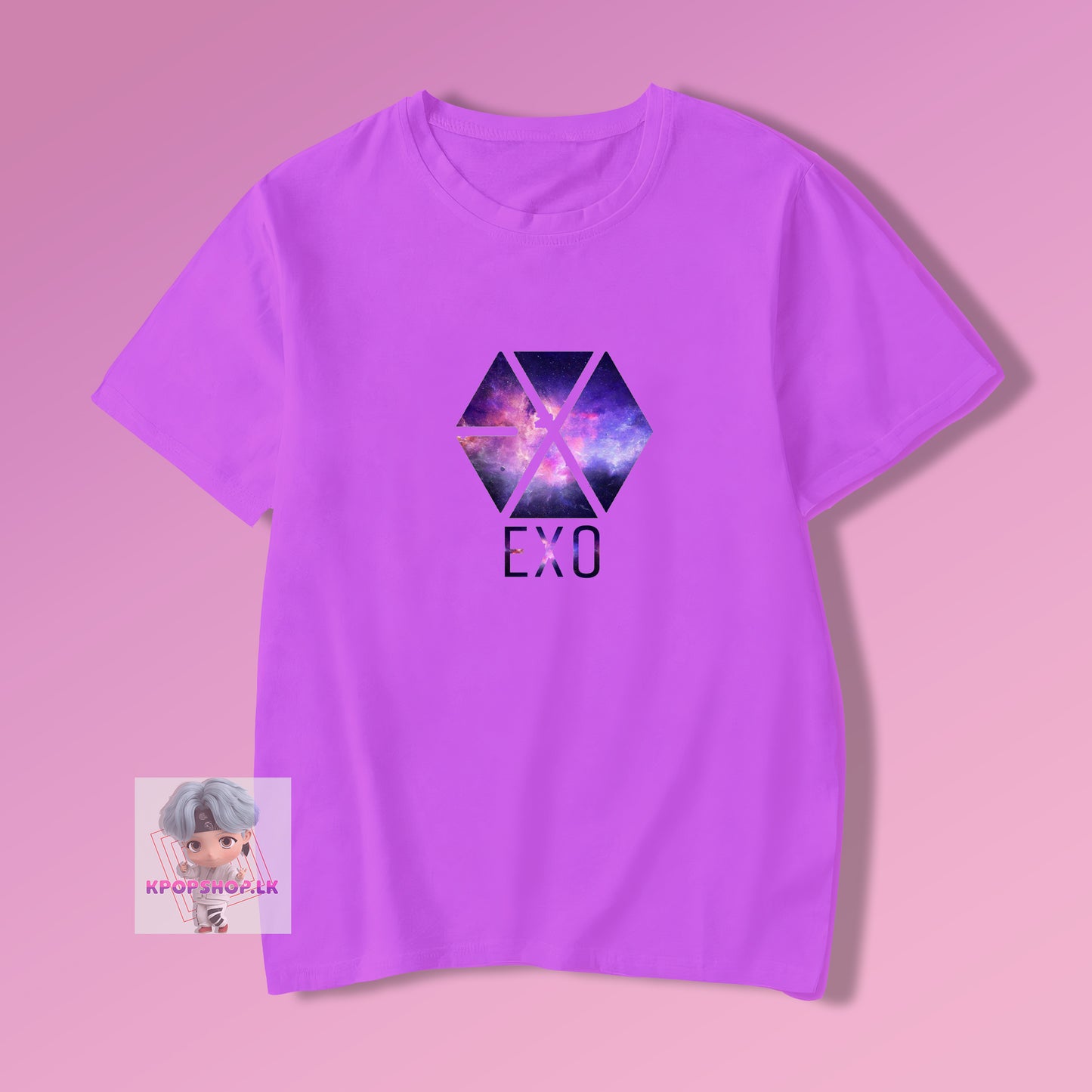 EXO Universe Logo KPOP T-shirt