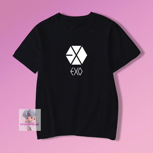 EXO Logo KPOP T-shirt