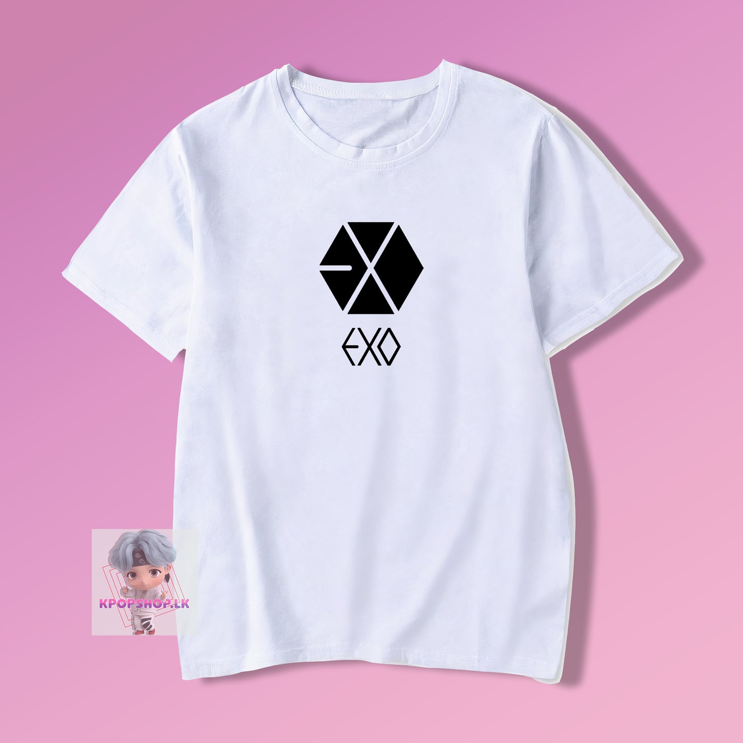 EXO Logo KPOP T-shirt