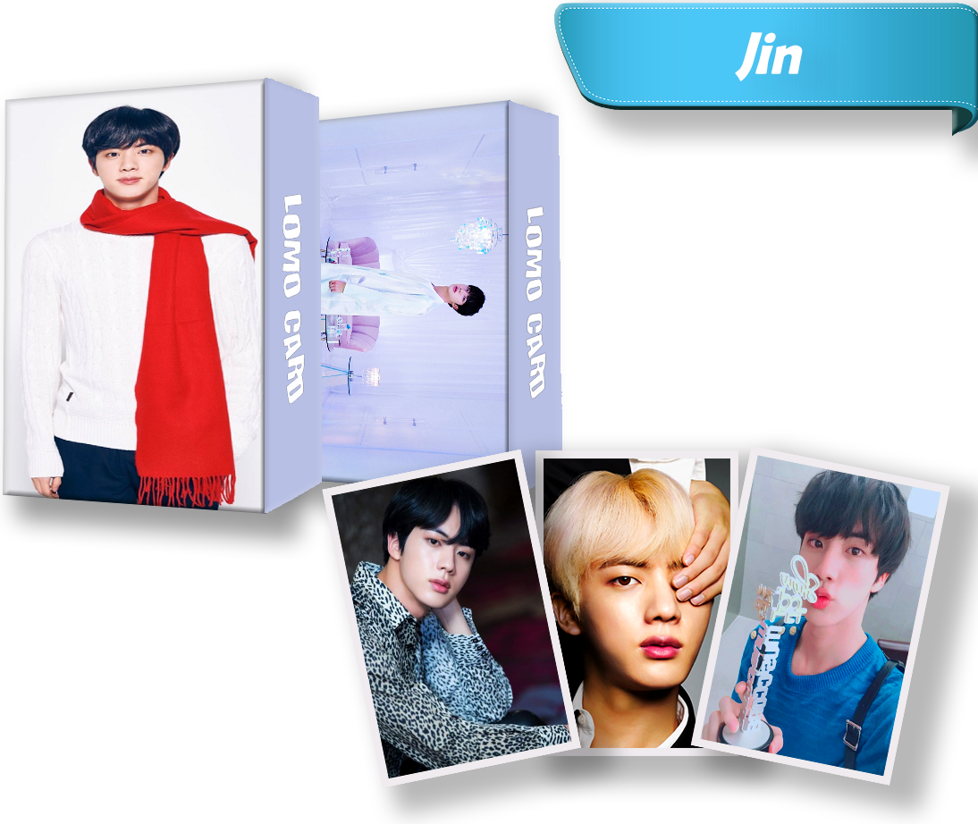 BTS 32Pcs Jin Lomo Card Pack