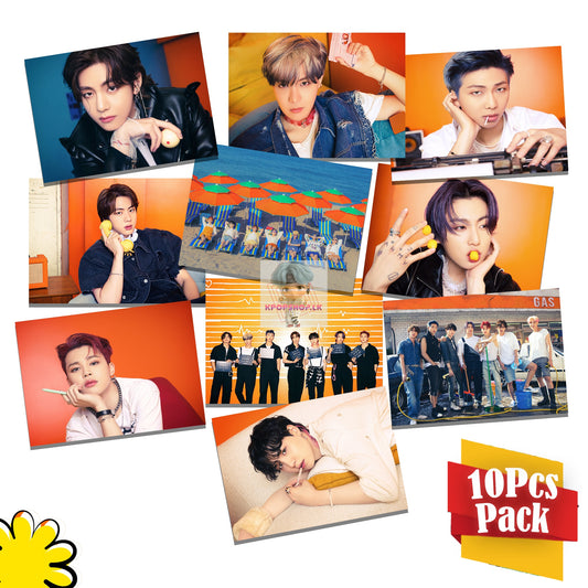 BTS Permission To Dance 10Pcs Wall Poster Pack KPOP