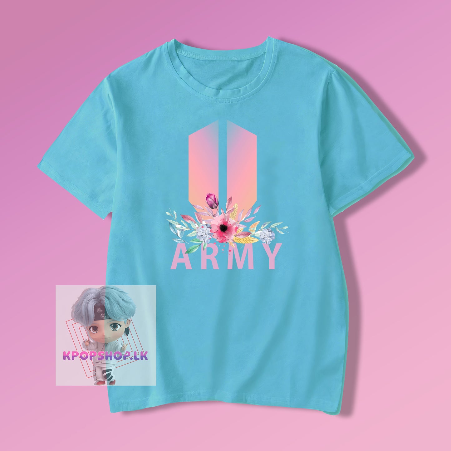 BTS Army Logo KPOP T-shirt
