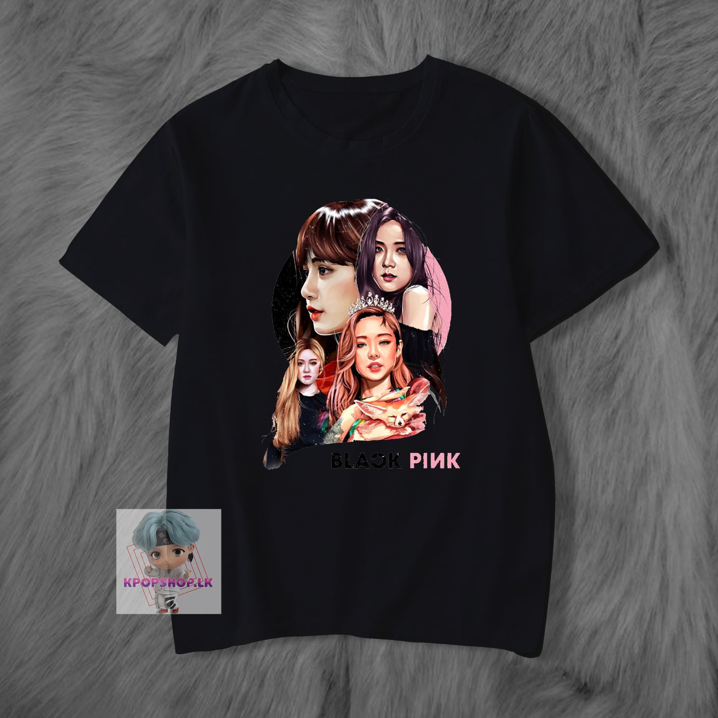 KPOP Blackpink Faces T-shirt