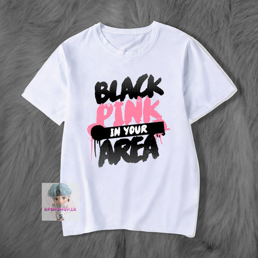 KPOP Blackpink in your area Graffiti T-shirt