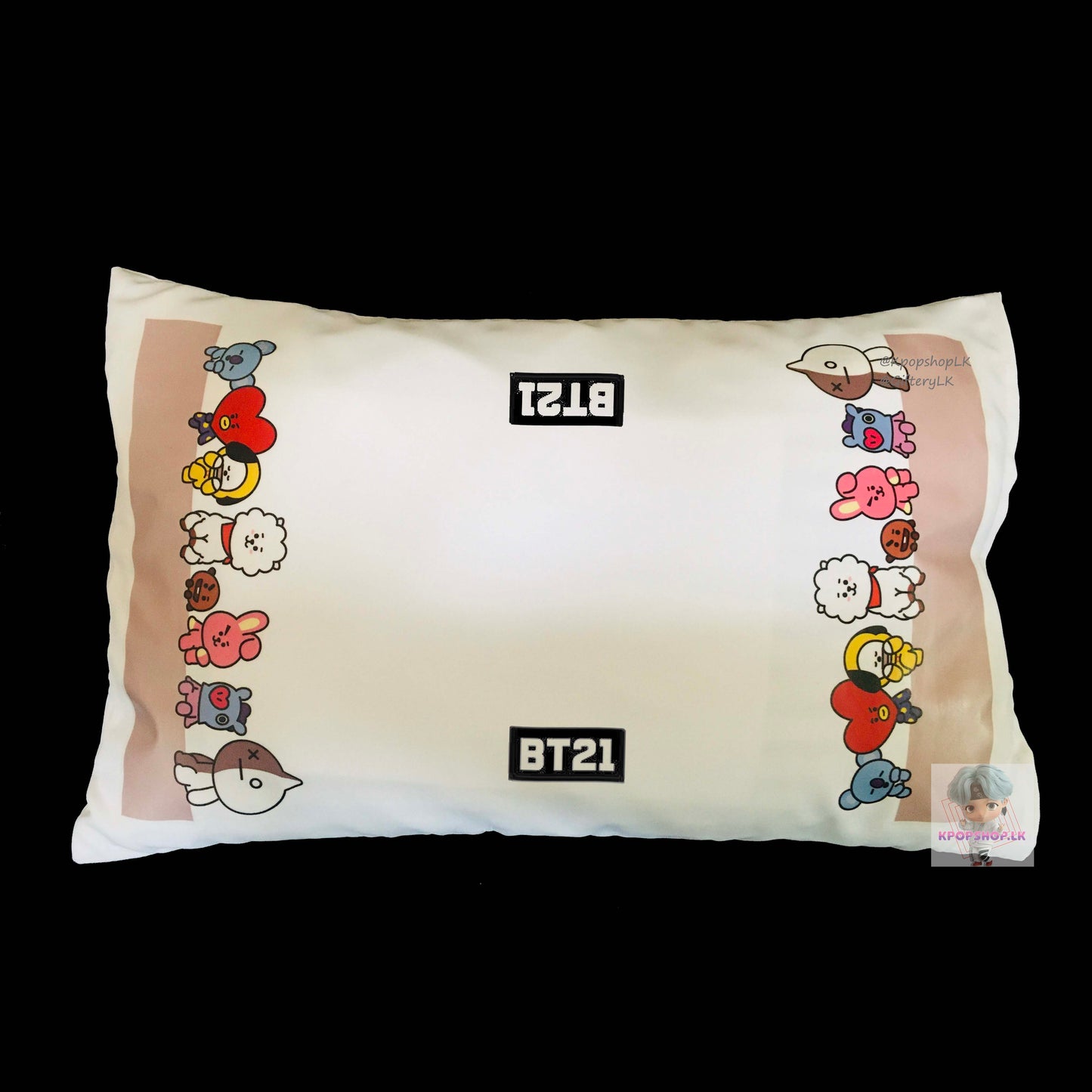 BTS BT21 Bed Pillow Cover