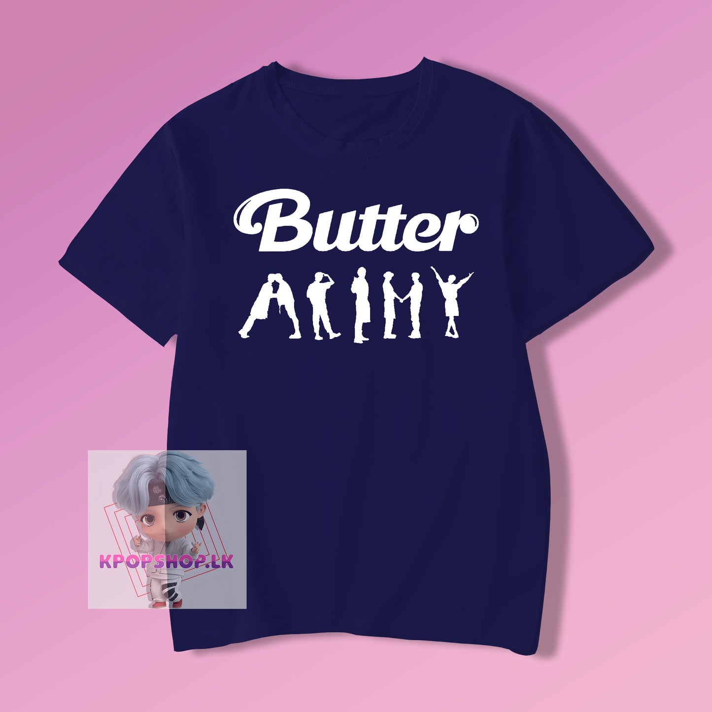 BTS Butter Army KPOP T-shirt