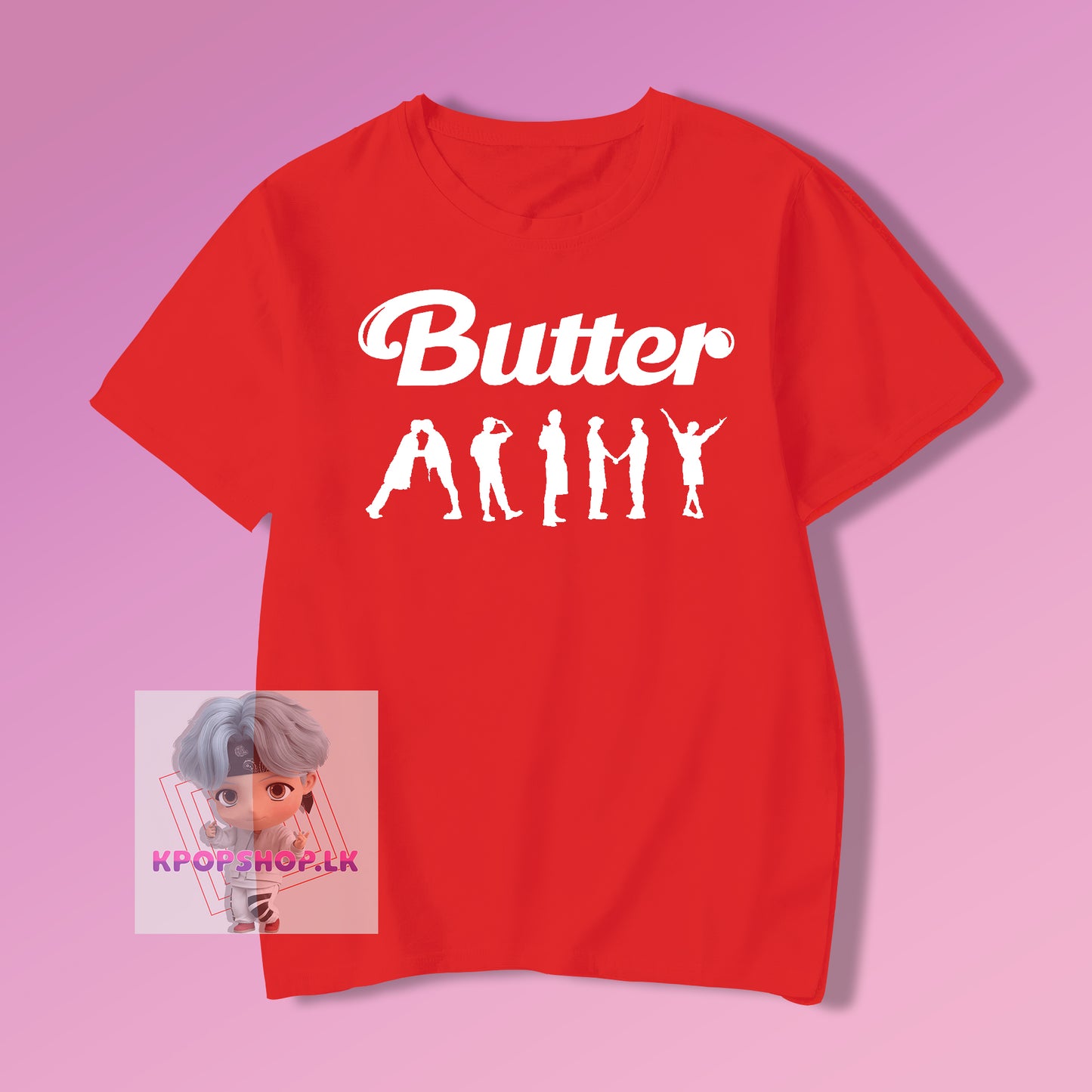 BTS Butter Army KPOP T-shirt