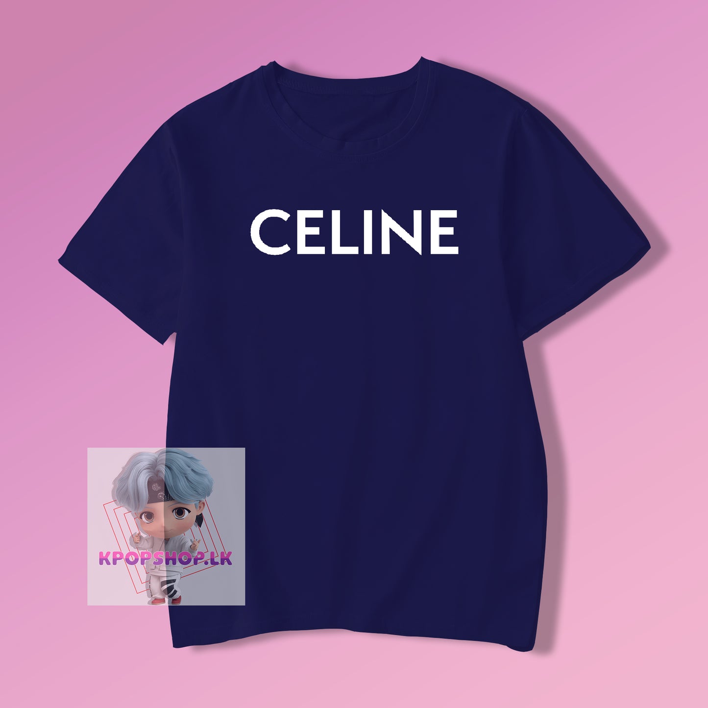 BTS Blackpink Celine KPOP T-shirt