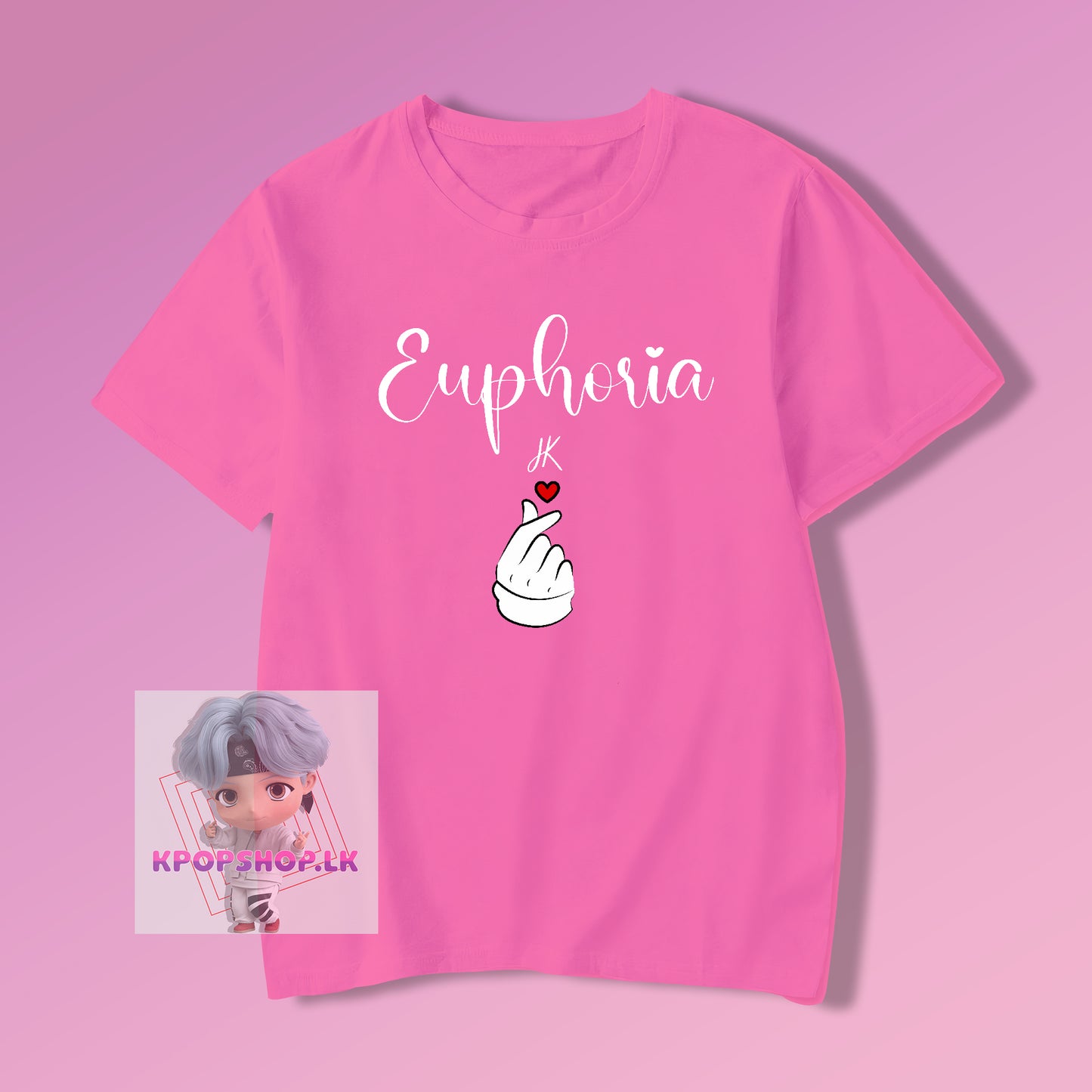 BTS Euphoria JK Jungkook KPOP T-shirt