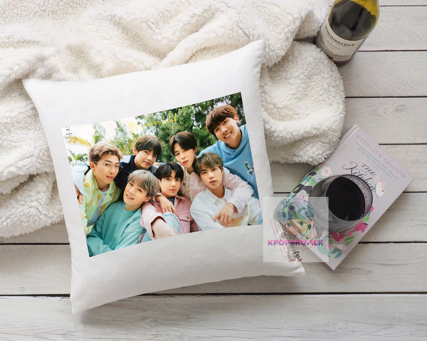 BTS Sofa Cushion Pillow Plush KPOP