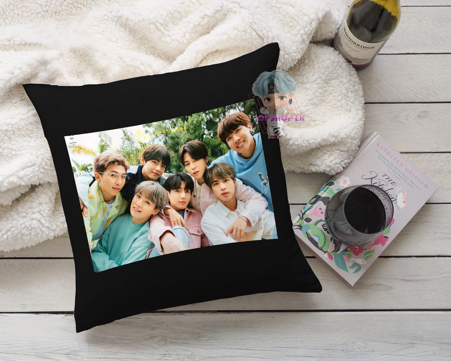 BTS Sofa Cushion Pillow Plush KPOP