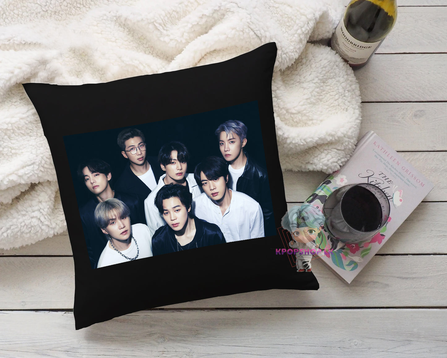 BTS Sofa Cushion Pillow Plush KPOP