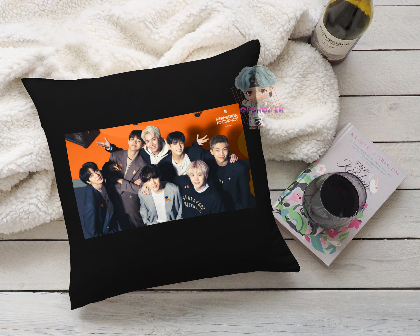 BTS Sofa Cushion Pillow Plush KPOP