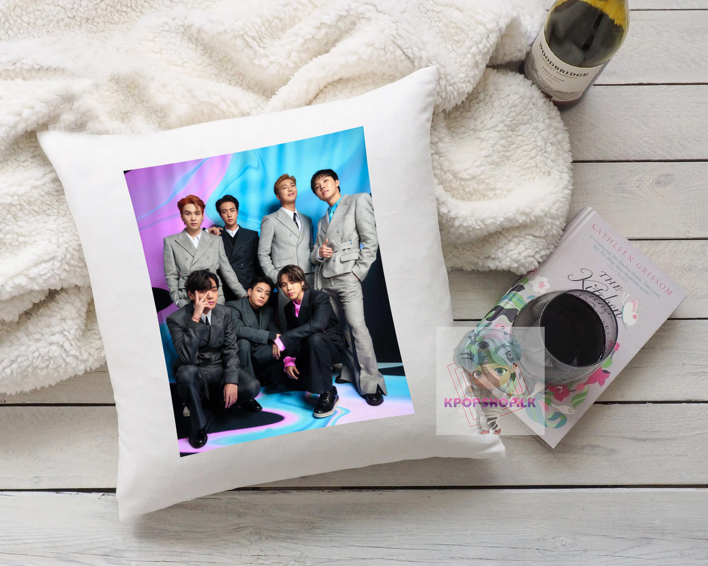 BTS Sofa Cushion Pillow Plush KPOP