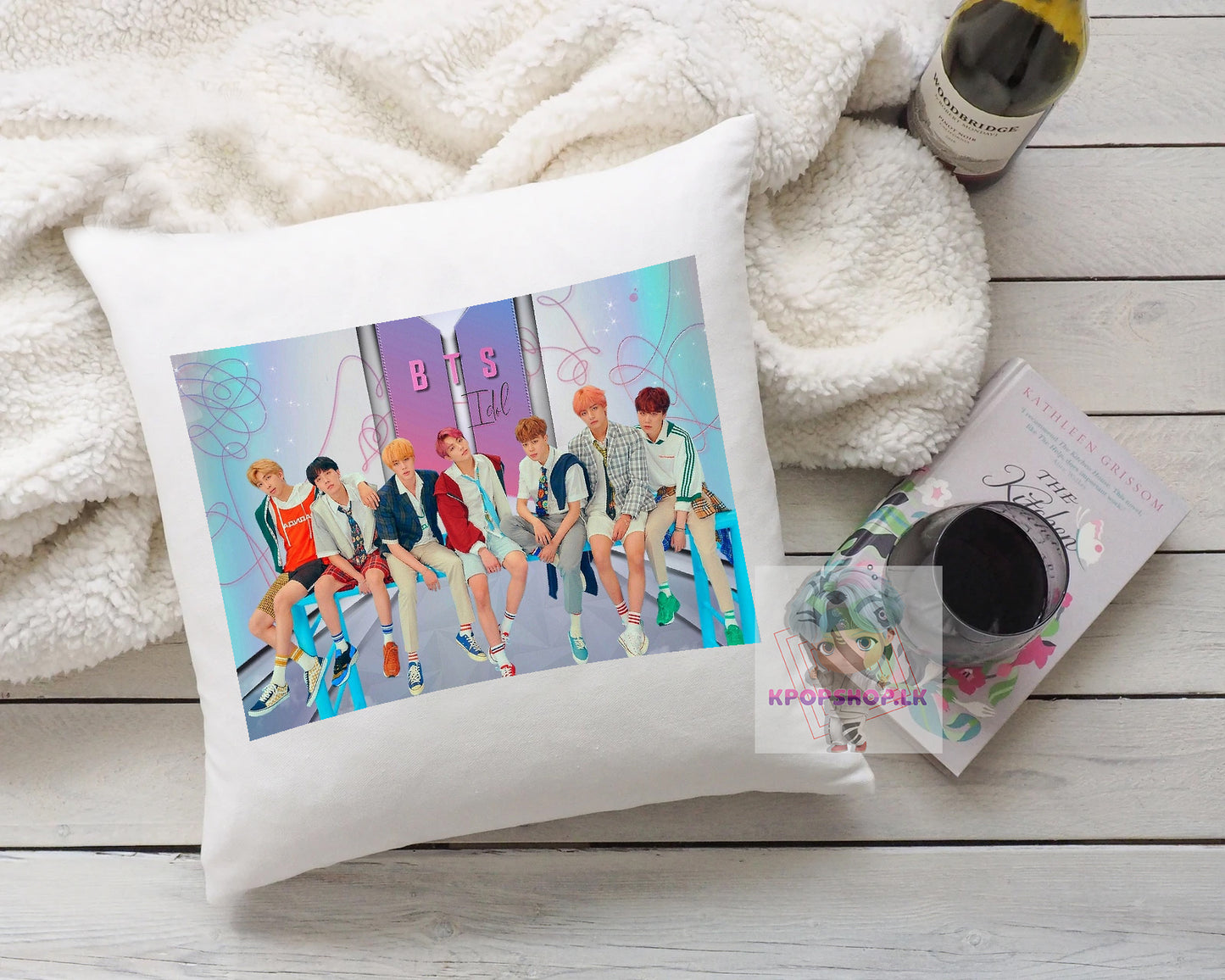 BTS Sofa Cushion Pillow Plush KPOP