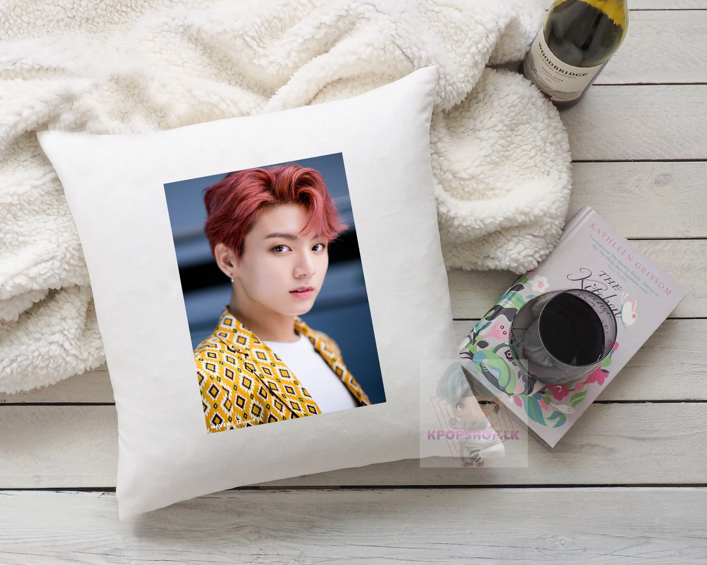 BTS JUNGKOOK JK Sofa Cushion Pillow Plush KPOP