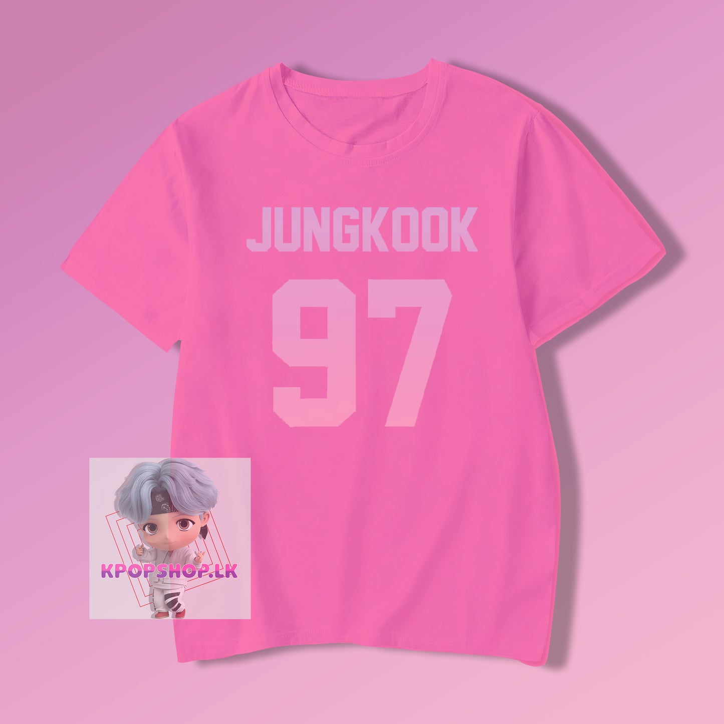 BTS Jungkook JK 97 KPOP T-shirt