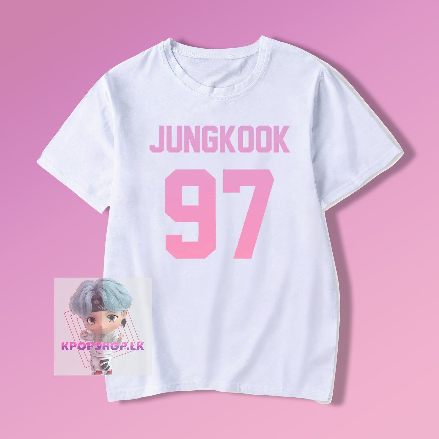 BTS Jungkook JK 97 KPOP T-shirt