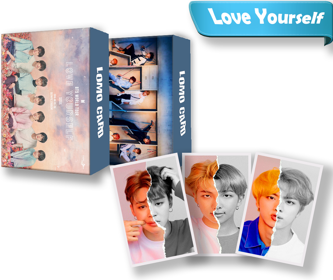 BTS 32Pcs Love Yourself Lomo Card Pack