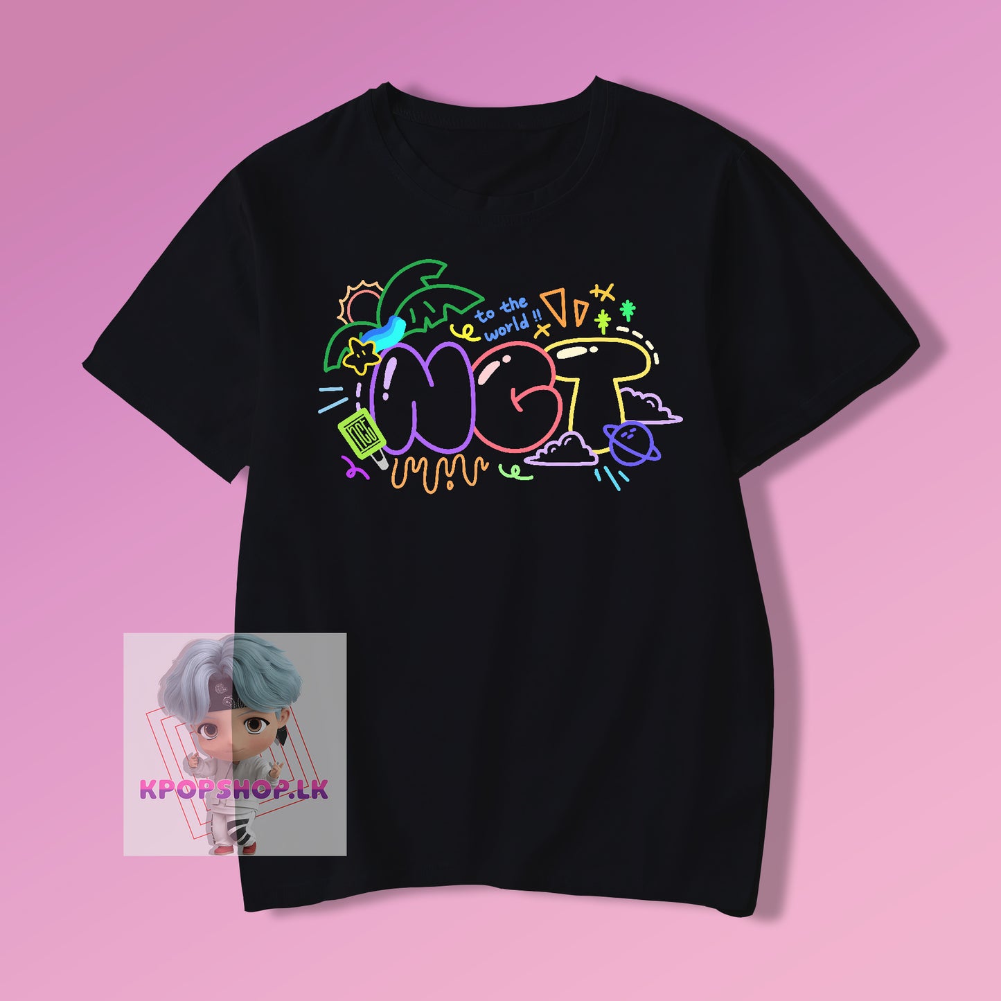 NCT To The World KPOP T-shirt