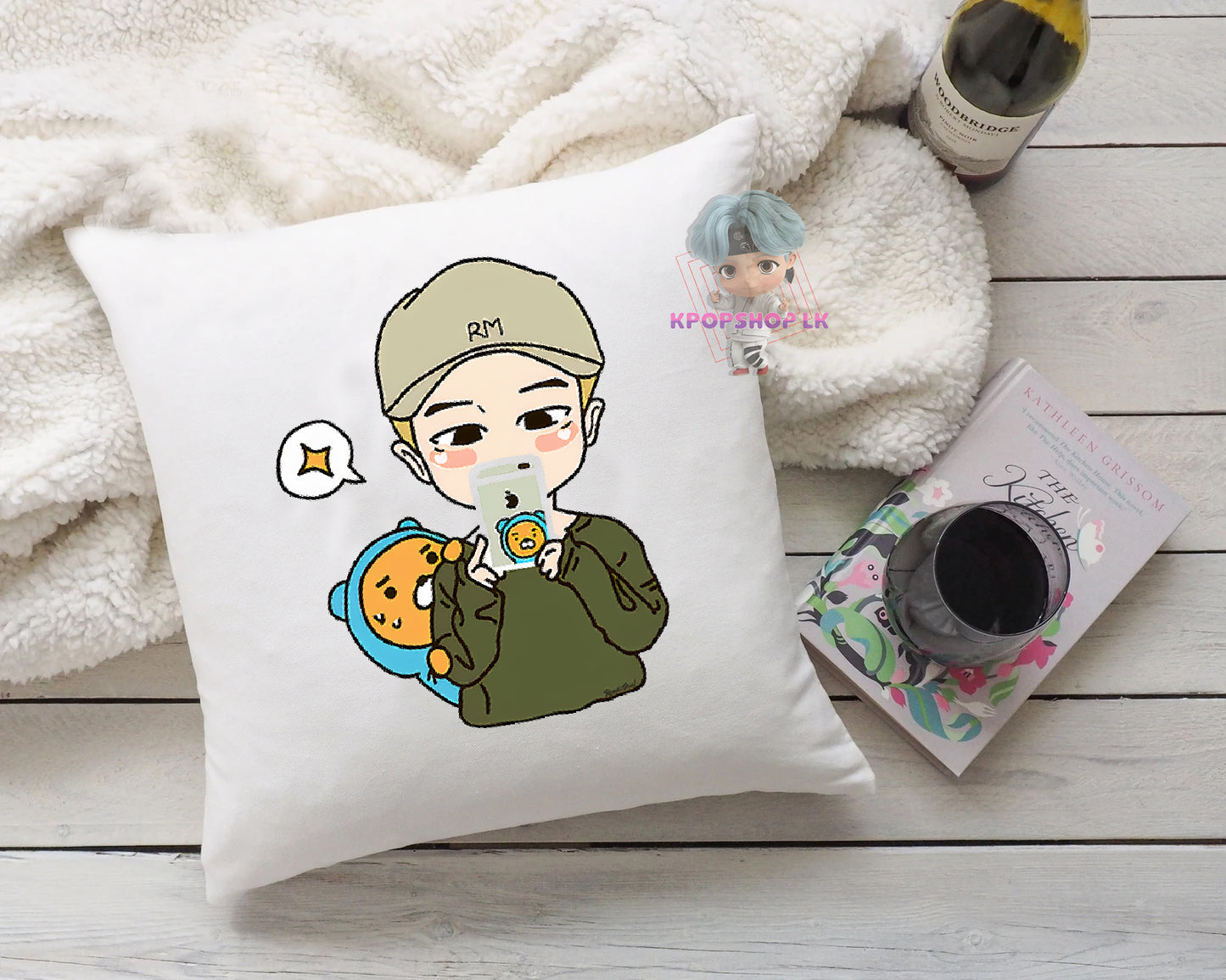 BTS Rap Monster RM Sofa Cushion Pillow Plush KPOP