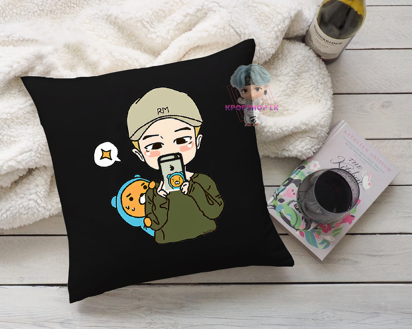 BTS Rap Monster RM Sofa Cushion Pillow Plush KPOP