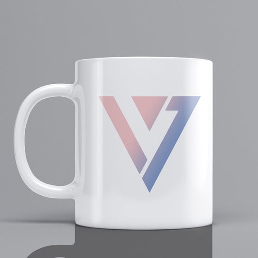 Seventeen Logo Ceramic Coffee KPOP Mug