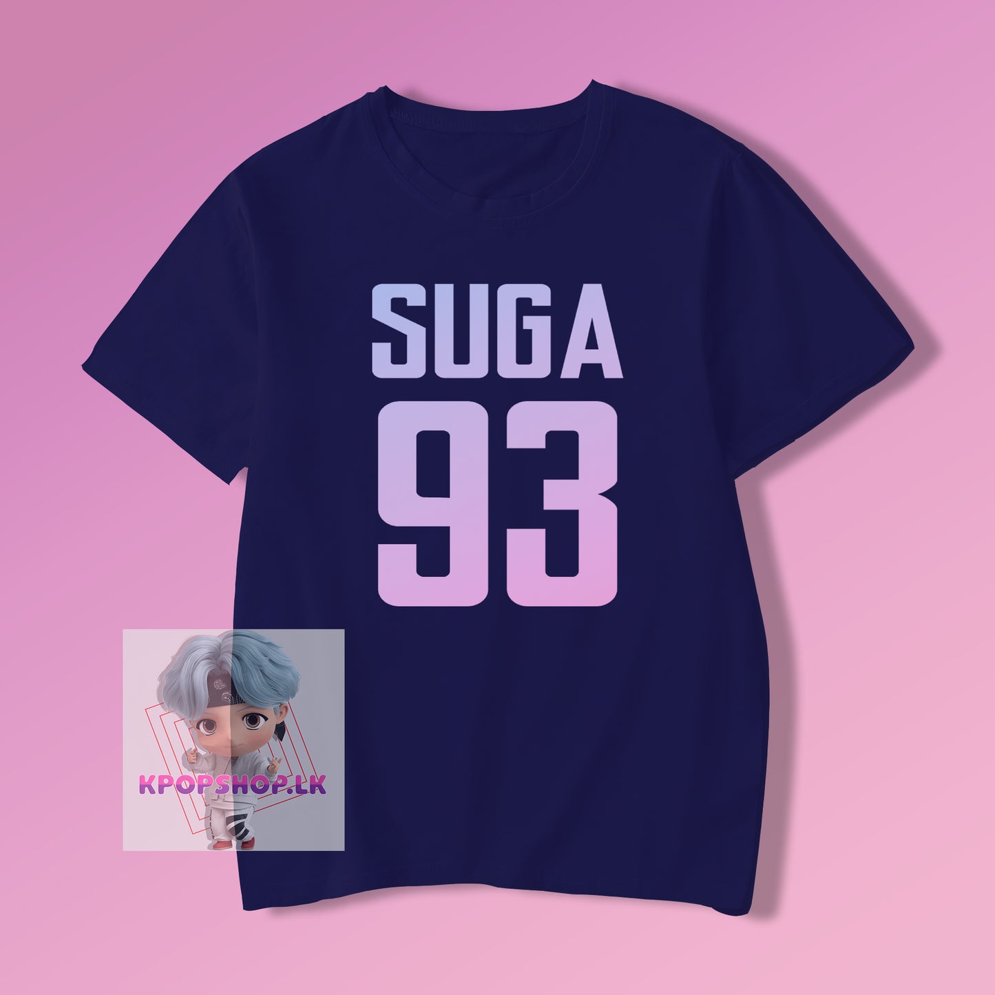 BTS Suga 93 KPOP T-shirt