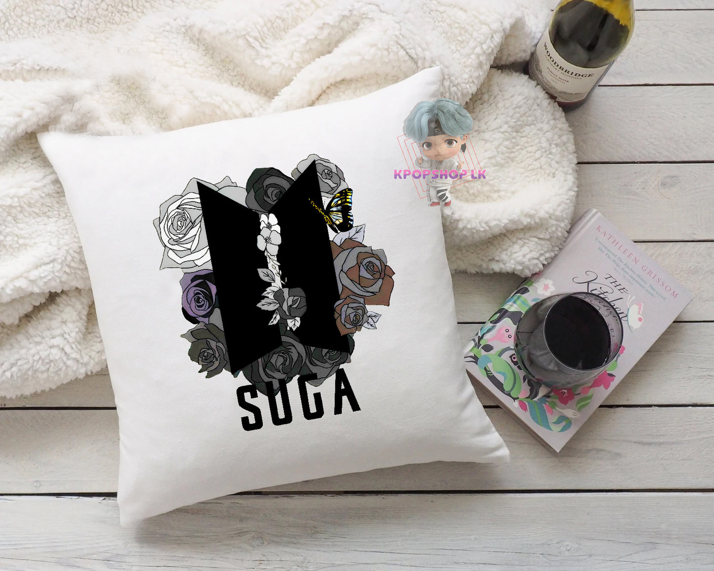 BTS Suga Sofa Cushion Pillow Plush KPOP