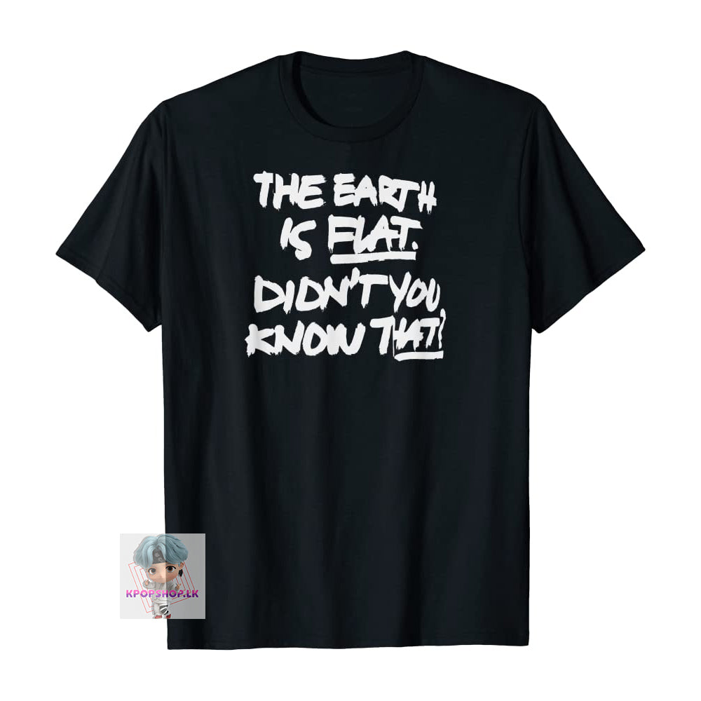 BTS The Earth Is Flat KPOP T-shirt
