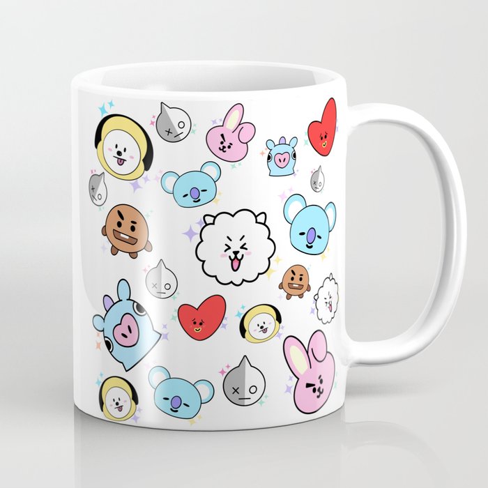 BT21 BTS Ceramic Coffee KPOP Mug – kpopshop.lk